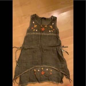 Embroidered dress from Europe 100% cotton